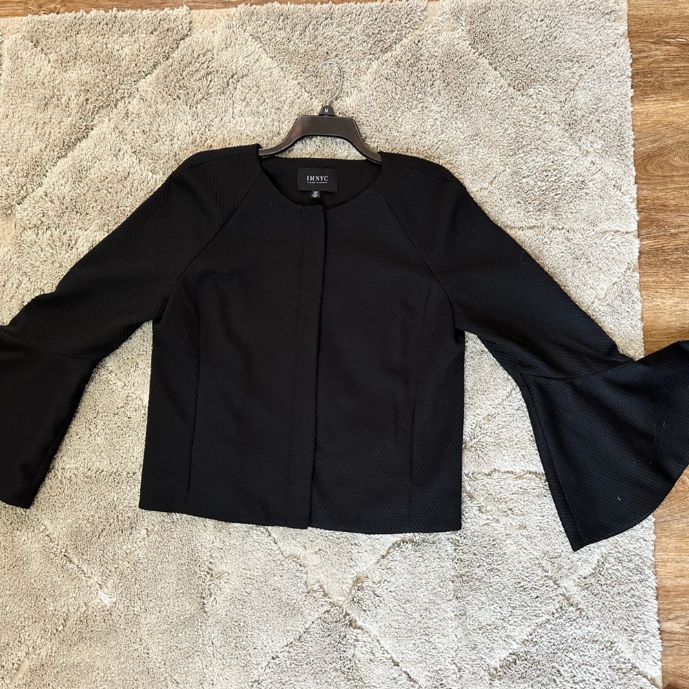 IMNYC dressy zip jacket